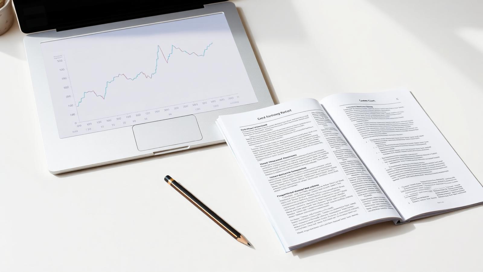 Unit hero · survey data on a screen beside a printed report